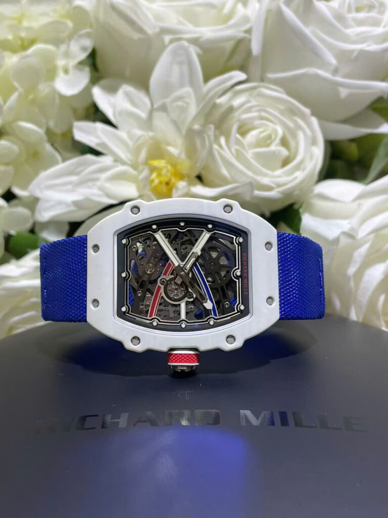 Richard Mille RM67-02 38.7×47.52mm White Carbon (Best Super Clone) – Weight 37 Grams