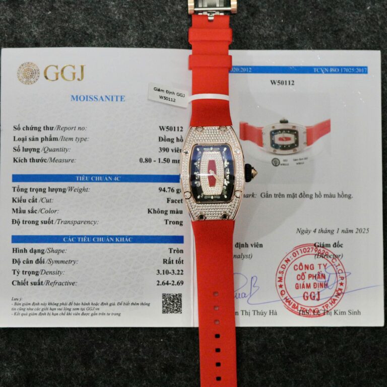 Richard Mille RM007 36mm (Custom Moissanite Diamonds) – Super Clone