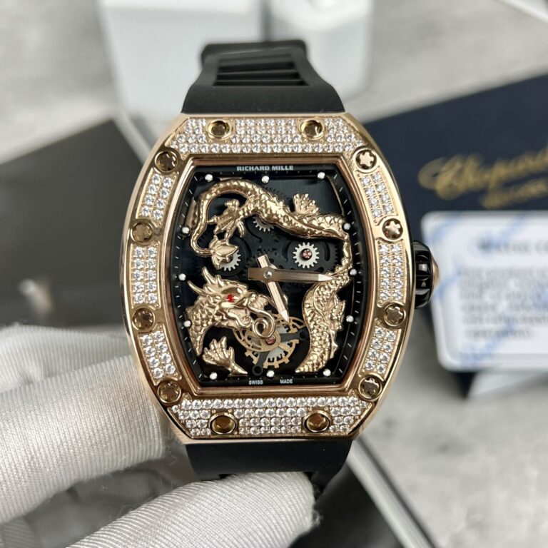 Richard Mille RM057 Jackie Chan 44mm (Super Clone) Full Diamonds