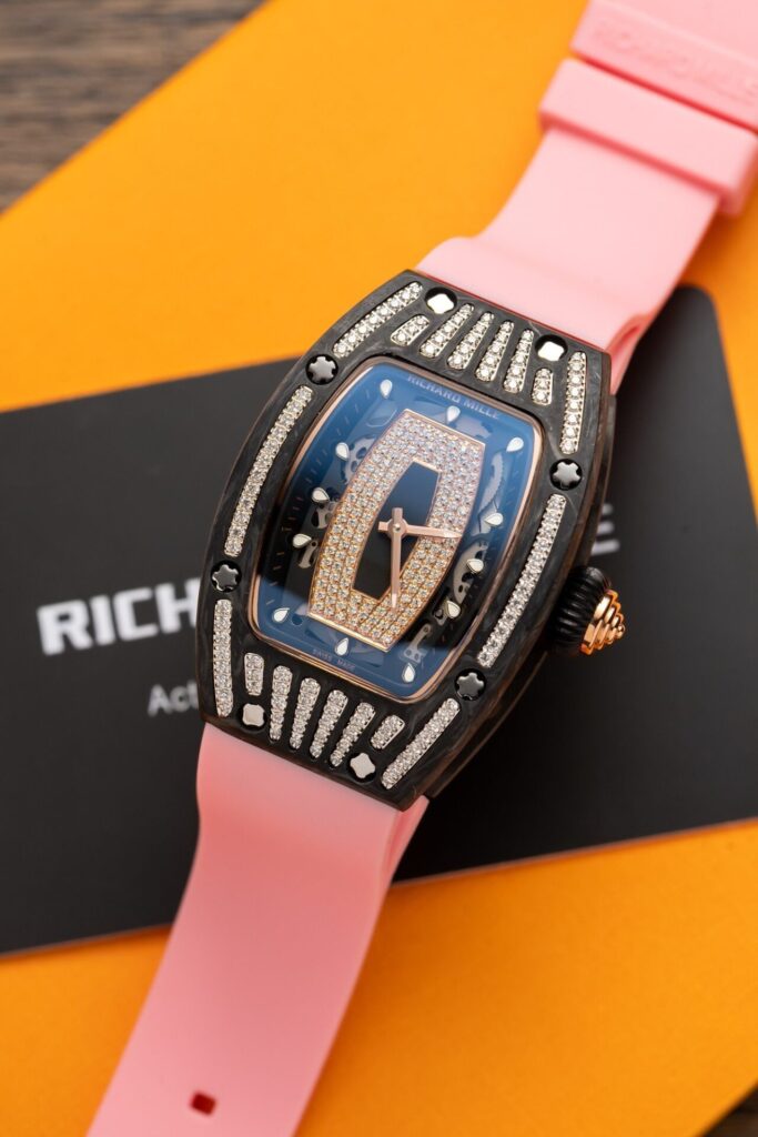 Richard Mille RM07-01 36mm Carbon With Stone (Replica) – 1:1 Best Edition