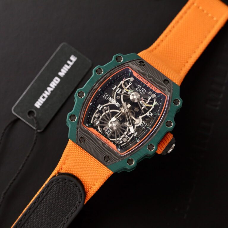 Richard Mille RM21-01 Tourbillon 43mm Carbon (RM Factory Super Clone) – 1:1 Best Edition