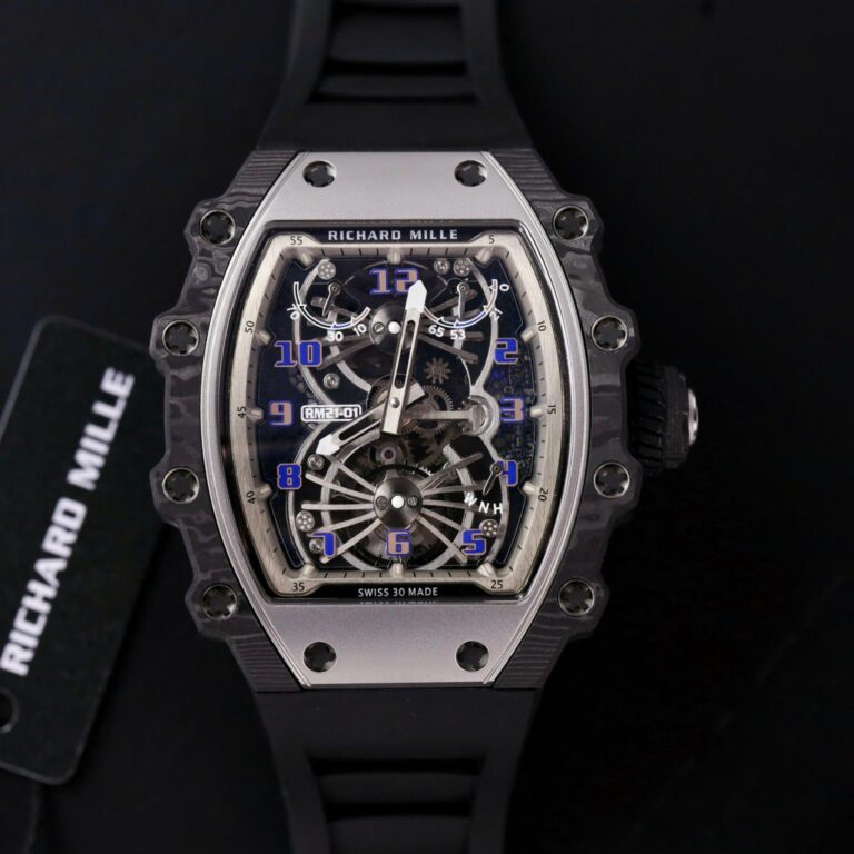 Richard Mille RM21-01 Tourbillon 45mm (Best Replica) on Rubber Strap