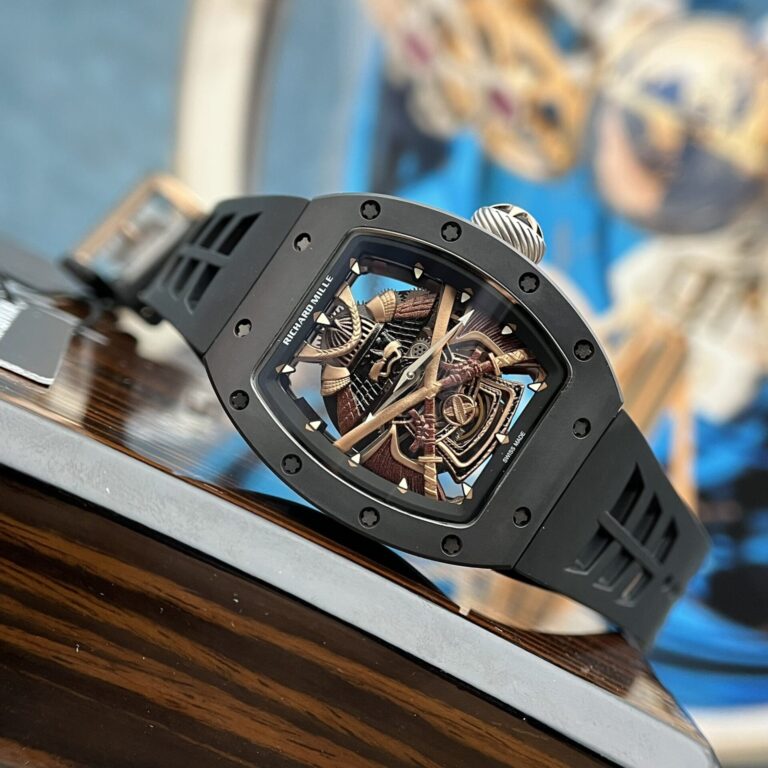 Richard Mille RM47 Samurai 42.7mm Ceramic (Super Clone) on Rubber Strap