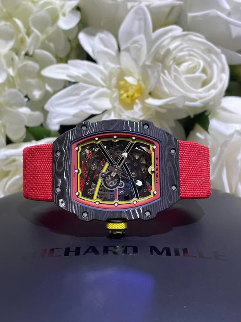 Richard Mille RM67-02 Carbon (Best Super Clone) 38.7×47.52mm – Customs Like Auth VIPP
