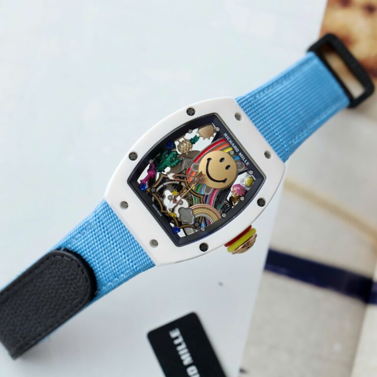 Richard Mille RM88 Super Clone 42mm (Blue Fabric NATO Strap) – 1:1 Best Edition