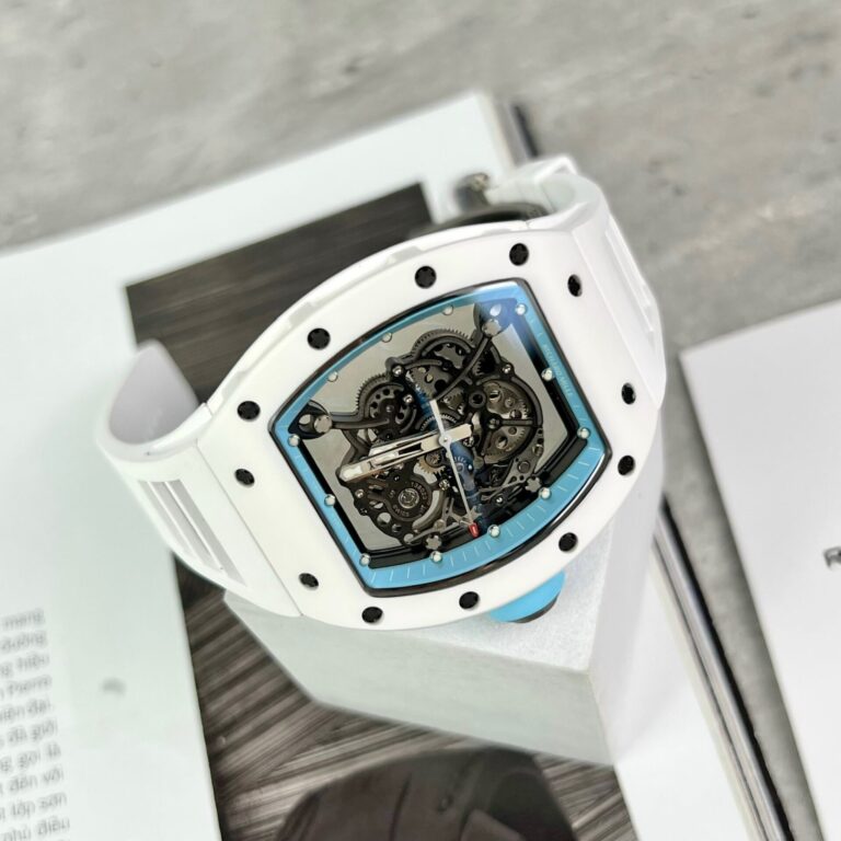 Richard Mille RM055 Bubba Watson 45mm White (BBR Super Clone) – 1:1 Best Edition