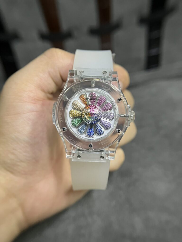 Hublot Takashi Murakami 42mm (Super Clone) Sapphire Dial on Rubber Strap