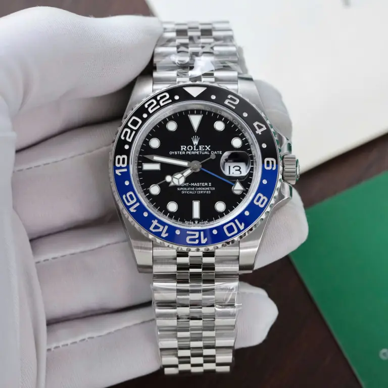 Rolex GMT-Master II 126710BLNR (VS Factory Super Clone) 40mm 904L Stainless Steel Black Dial on Jubilee Bracelet - Calibre 3285 Automatic