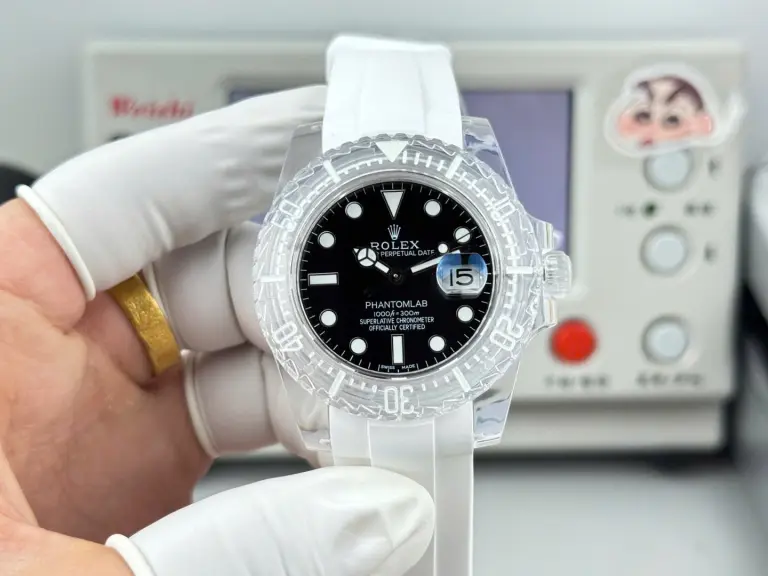 Rolex Submariner Phantomlab 40mm SS (Super Clone) Black Dial on Stainless Steel Oyster Bracelet – Rolex Calibre 3135