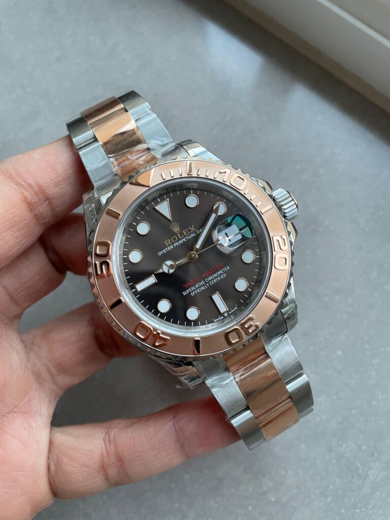 Rolex Yacht-Master 126621 40mm 904L/RG (VSF 1:1 Best Edition) Black Dial on 904L/RG Bracelet – VS3235 Super Clone