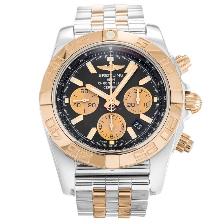 Breitling Chronomat CB0110 (Super Clone) Stainless Steel/18K Gold Plated – 500m Water Resistance