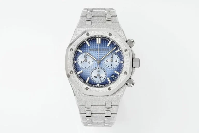 Audemars Piguet Royal Oak Chrono 26240BC 41mm SS (Super Clone) Blue Dial on Stainless Steel Bracelet – Automatic Chronograph