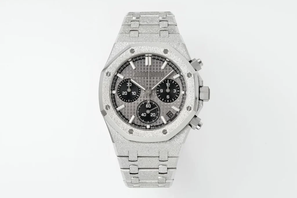 Audemars Piguet Royal Oak Chrono 26240BC 41mm SS (Super Clone) Grey Dial on Stainless Steel Bracelet