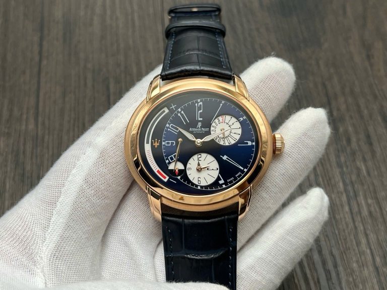 Audemars Piguet Millenary 26150OR 47mm Pink Gold (JFS Factory Super Clone) Blue Dial – Calibre 3120 Automatic