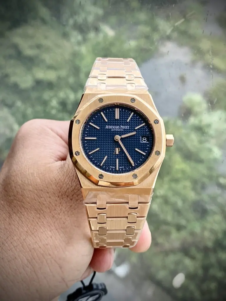 Audemars Piguet Royal Oak 15202OR Jumbo 39mm SS (ZF Super Clone) Blue Dial – AP Calibre 2121 Automatic