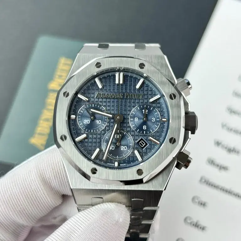 Audemars Piguet Royal Oak 26715ST 38mm SS (ZF Super Clone) Blue Dial with Stainless Steel Bracelet – AP26715ST Automatic