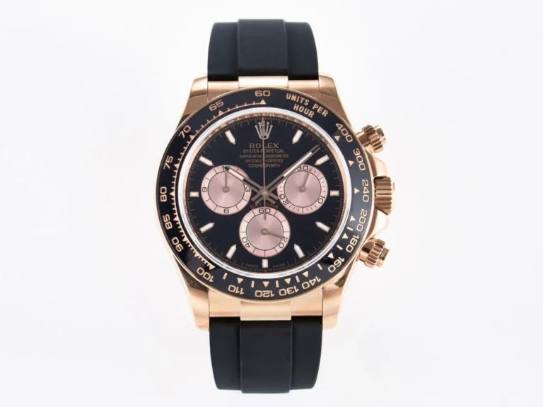 Rolex Daytona 126515 40mm SS (Super Clone Cu-W Version) Black Dial – Calibre 4130 Automatic