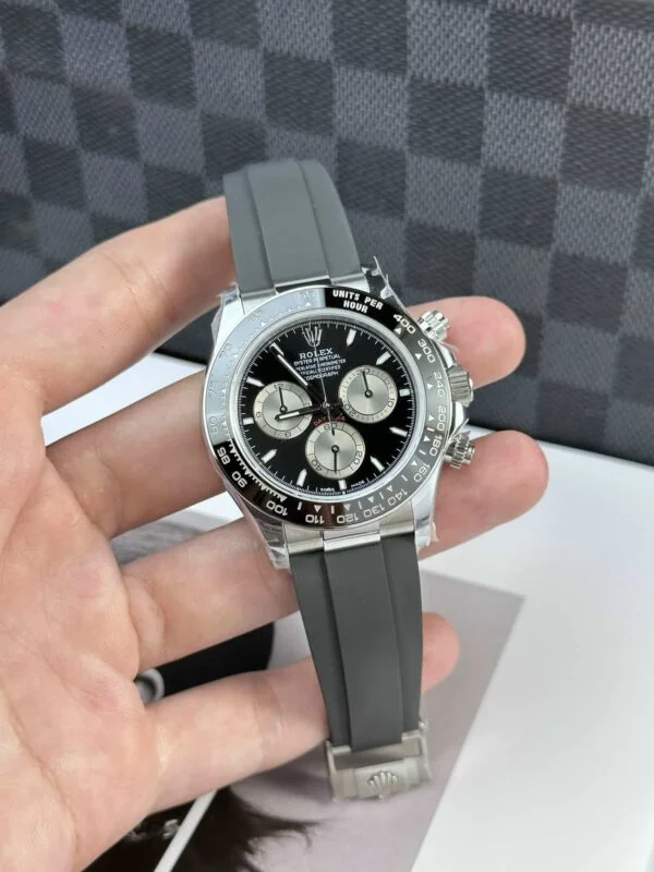 Rolex Daytona 126519 40mm SS (Super Clone Cu-W Version) Black/Dia Dial – Automatic Chronograph