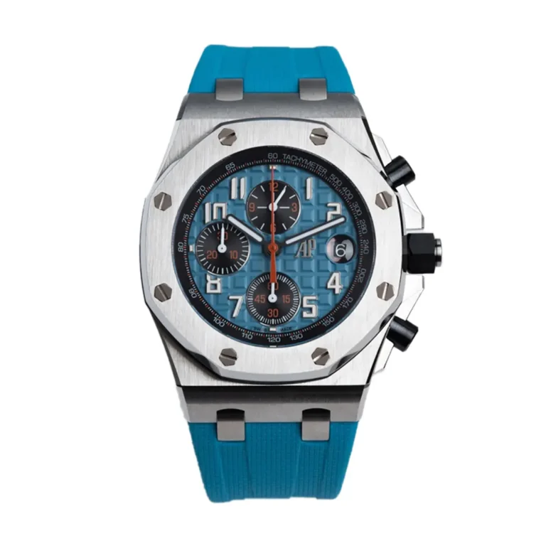 Audemars Piguet Royal Oak Offshore 2020 APF 1:1 Best Edition Sincere Titanium 44mm Titanium – Black Dial on High-Quality Rubber Strap – APF 3126 Super Clone