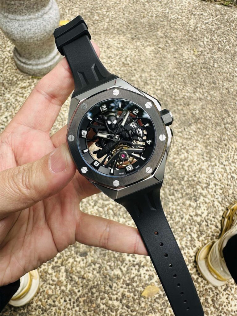 Audemars Piguet Royal Oak Concept Spiderman Black Ceramic Tourbillon Marvel Limited Edition